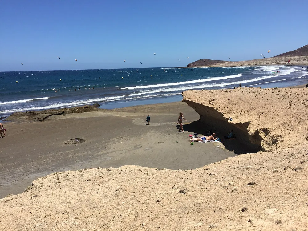 El Médano (městečko + Playa El Médano + Playa La Tejita + Montaña Roja + Playa La Pelada) – Tenerife
